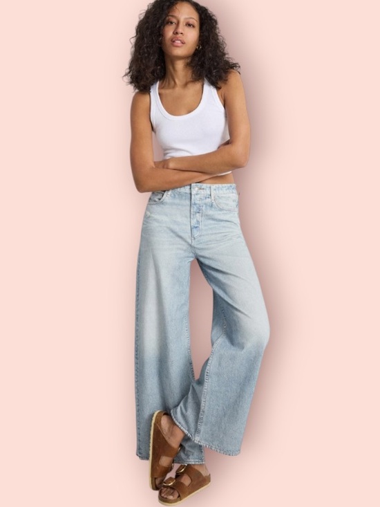 rag & bone Denim - RAG & BONE Miramar Sofie Sweatpant Jeans